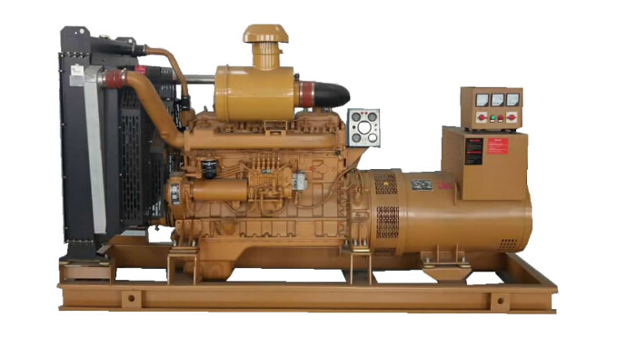 九台上柴250kw大型柴油二手发电机组